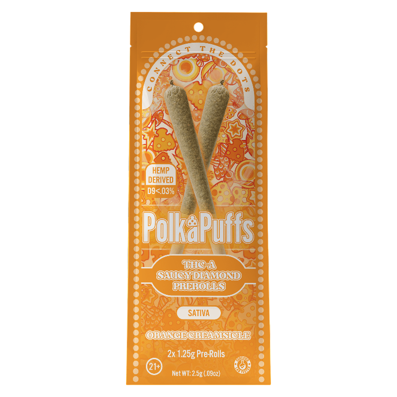 Orange Creamsicle PolkaPen